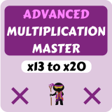 Advanced Multiplication Master - x13 to x20 Bundle