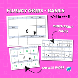 Fluency Grids Bulk Bundle (8 Packs)