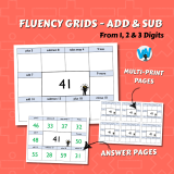 Fluency Grids Bulk Bundle (8 Packs)