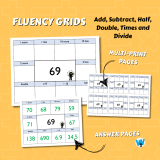 Fluency Grids Bulk Bundle (8 Packs)