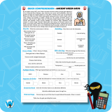 Quick Comprehension Topic Bundle – Y6 Ancient Greece