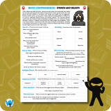 Quick Comprehension Topic Bundle – Y5 Iron Age