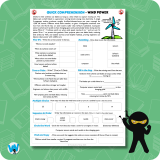 Quick Comprehension Topic Bundle – Y5 Renewable Energy