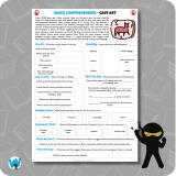 Quick Comprehension Topic Bundle – Y5 Stone Age