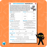 Quick Comprehension Topic Bundle – Y5 The Slave Trade
