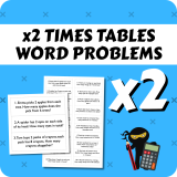 Times Table Word Problems x2