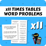 Times Table Word Problems x11