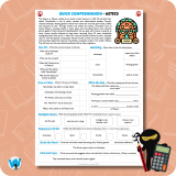 Quick Comprehension Topic Bundle – Y6 Ancient Civilisations
