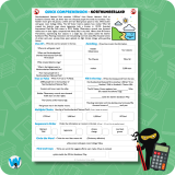 Quick Comprehension Topic Bundle – Y5 Areas of ONB