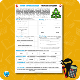 Quick Comprehension Topic Bundle – Y5 Boudica