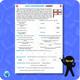 Quick Comprehension Topic Bundle – Y5 Capital Cities of UK & Ireland