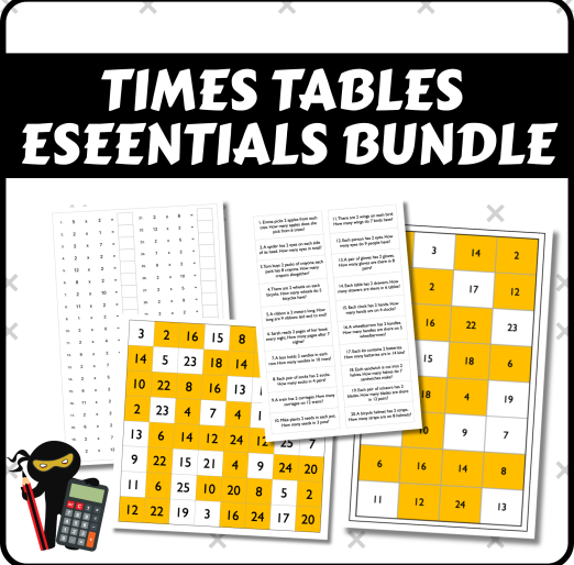 Times Tables Essentials Bundle