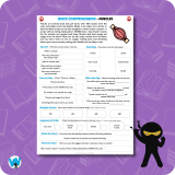 Quick Comprehension Topic Bundle – Y3 Animals and Humans