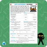 Quick Comprehension Topic Bundle – Y3 Evacuees in WW2