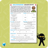 Quick Comprehension Topic Bundle – Y3 Light