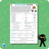 Quick Comprehension Topic Bundle – Y4 Animals and Humans