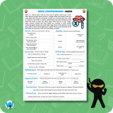 Quick Comprehension Topic Bundle – Y4 Animals and Humans