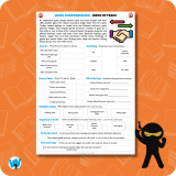 Quick Comprehension Topic Bundle – Y4 Early Settlements