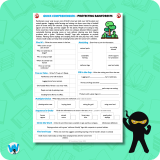 Quick Comprehension Topic Bundle – Y4 Rainforest Habitats