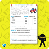 Quick Comprehension Topic Bundle – Y2 Amelia Earheart