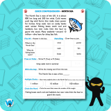 Quick Comprehension Topic Bundle – Y2 Seas of the UK