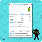 Quick Comprehension Topic Bundle – Y2 Seas of the UK