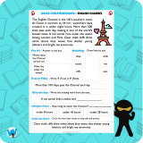 Quick Comprehension Topic Bundle – Y2 Seas of the UK