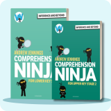 Comprehension Ninja Book: Inference & Beyond LKS2 & UKS2 Bundle