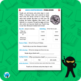Quick Comprehension Topic Bundle – Y1 – Dinosaurs