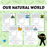 Quick Comprehension Topic Bundle – Y1 – Our Natural World