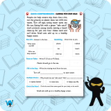 Quick Comprehension Topic Bundle – Y1 – Seas and Oceans