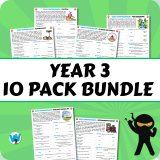Quick Comprehension Topic Bundle – Y3 Bundle (10 packs)