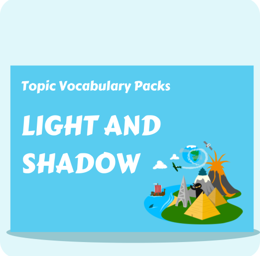 Light and Shadow Vocabulary Display Pack