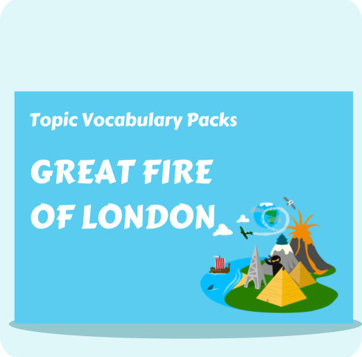 Great Fire of London Vocabulary Display Pack