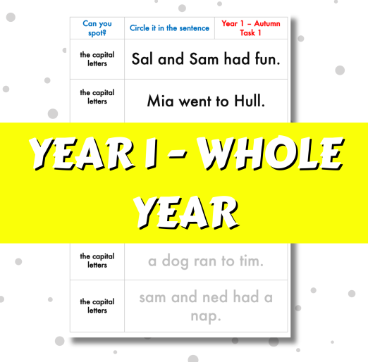 SPaG Spotter - Y1 Bundle